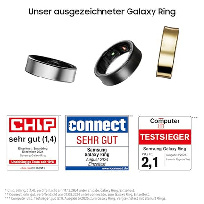 Samsung Galaxy Ring mit Titan-Gehäuse: Samsung Health mit AI, All-In-One Tracker