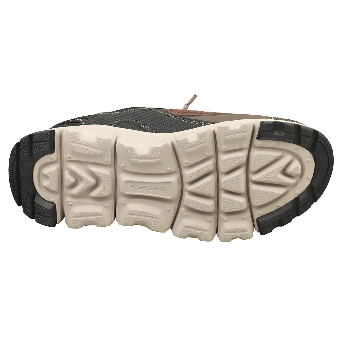 Skechers Slip-Ins Summits Herren Sneaker: Braunes Synthetisches Netzgewebe