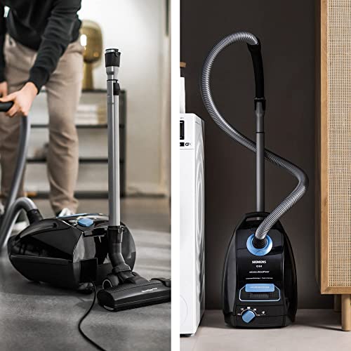 Siemens vacuum cleaner VSQ5X1230 (Q5.0) with bag: 850W, Extremely quiet, hygiene filter