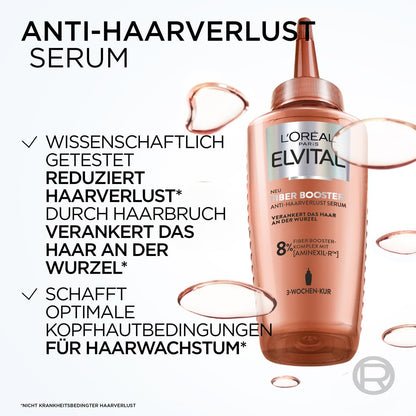 L'Oréal Paris Fiber Booster Anti-Haarverlust-Kopfhaut-Serum: Gegen Haarausfall (3x 102ml)