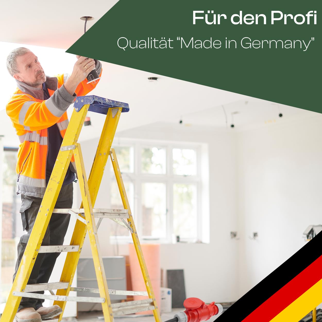Starkstromverlängerungskabel H07RN-F CEE mit 400V und 16A: Robust, flexibel und zuverlässig