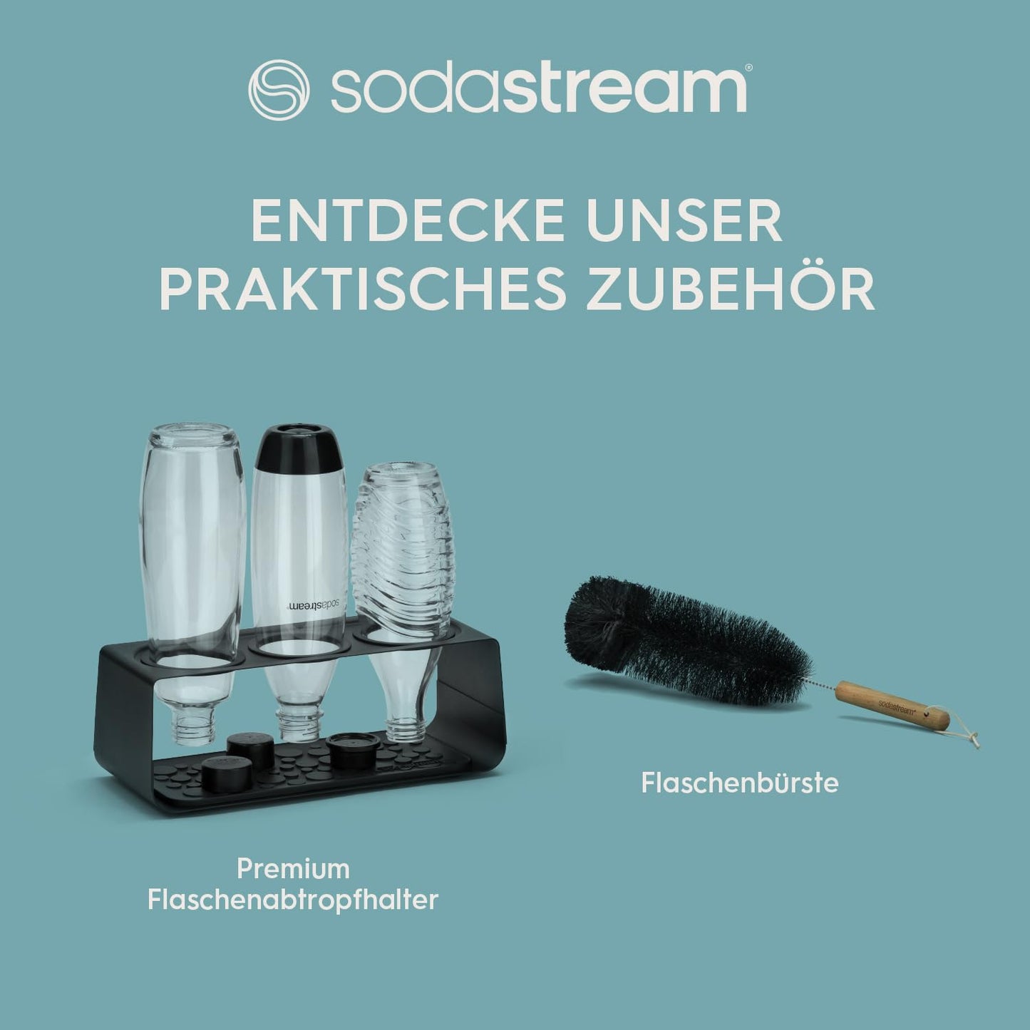 SodaStream 1L FUSE Flaschen (2er-Set) | Spülmaschinengeeignet: BPA-frei