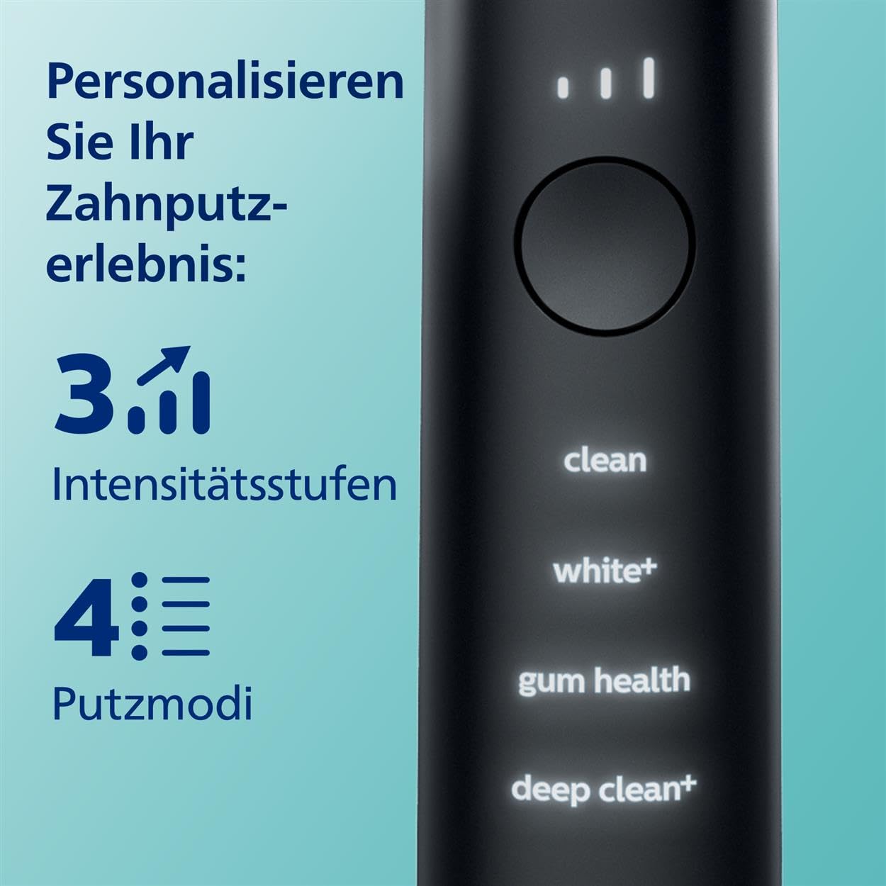 Philips Sonicare 'DiamondClean 9000' Elektrische Zahnbürste mit App (2er-Pack)