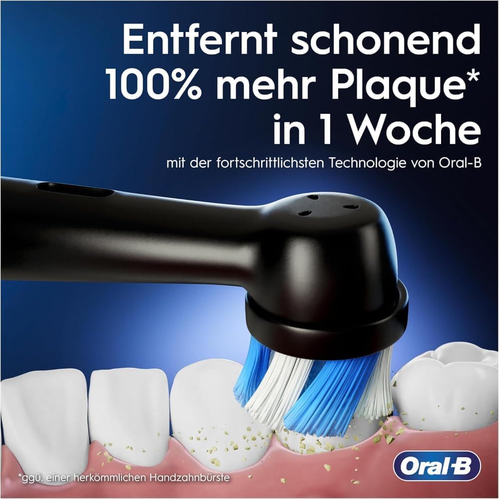 Oral-B iO Series 3-DUO: Elektrische Zahnbürste mit 3 Putzmodi für Zahnpflege
