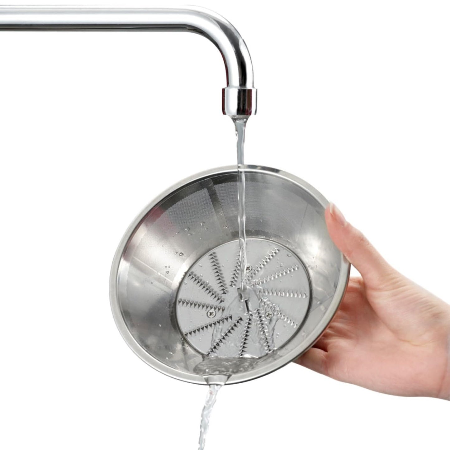 SEVERIN juicer (ES3566) made of stainless steel (500ml) with collecting container