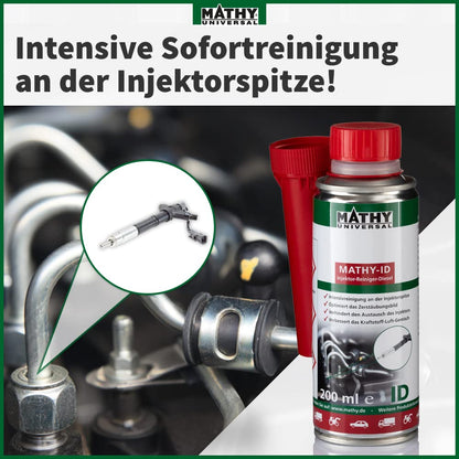 MATHY-ID Universal Injector Cleaner Diesel (200ml): Highly effective diesel additive