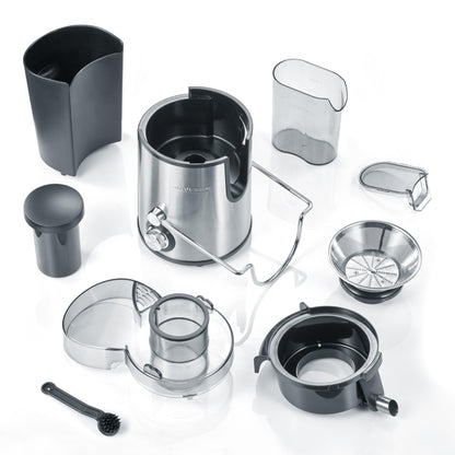 SEVERIN juicer (ES3566) made of stainless steel (500ml) with collecting container