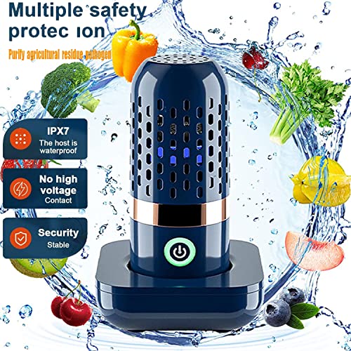 KINGGOO Waschmaschine für Obst und Gemüse: Lebensmittel-Reiniger, Desinfektionsmaschine für den Haushalt