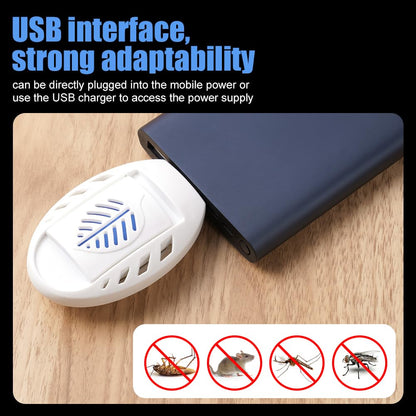 USB mosquito repellent without chemicals: Effective protection with 30 mosquito tablets