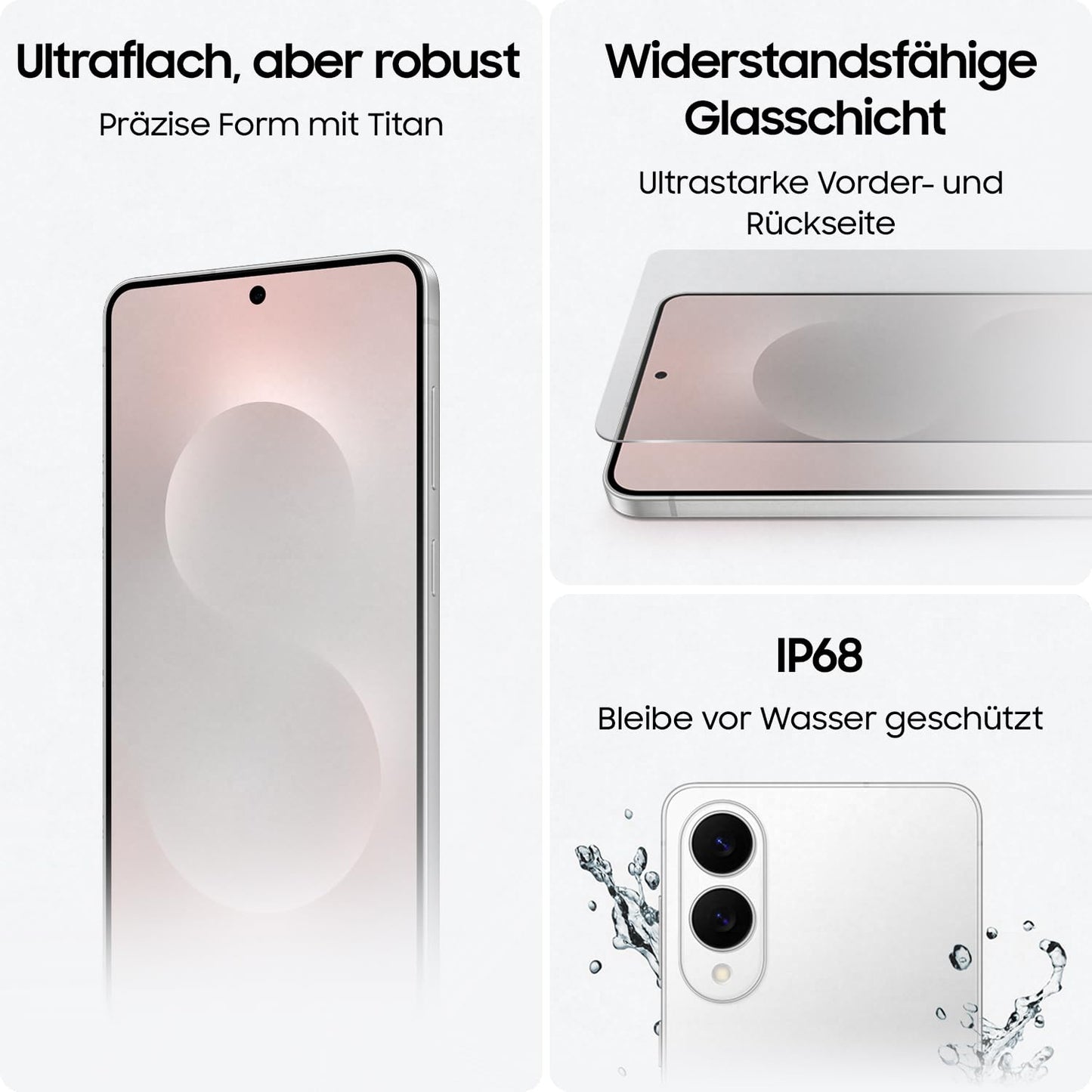 Samsung Galaxy S25 Edge mit Galaxy AI: 12GB RAM, 512GB Speicher, 200-MP-Kamera