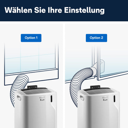 De'Longhi 'Pinguino' (PAC EM82) Portable Air Conditioner for Rooms up to 80m³ | 9,400 BTU, 2.4 kW