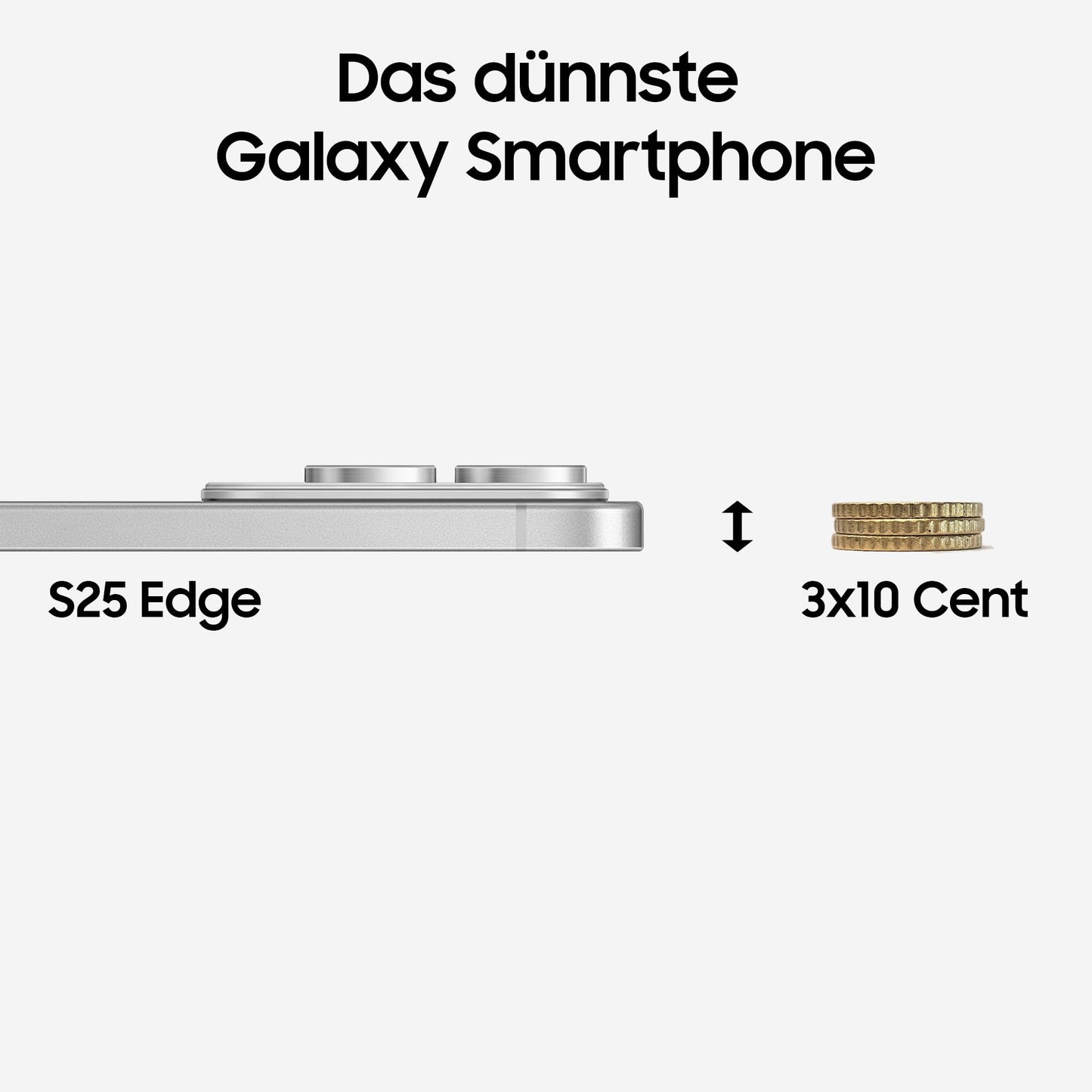 Samsung Galaxy S25 Edge mit Galaxy AI: 12GB RAM, 512GB Speicher, 200-MP-Kamera