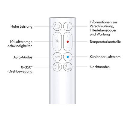 Dyson Purifier Hot+Cool 'Gen1 HP10' air purifier with heating and cooling function