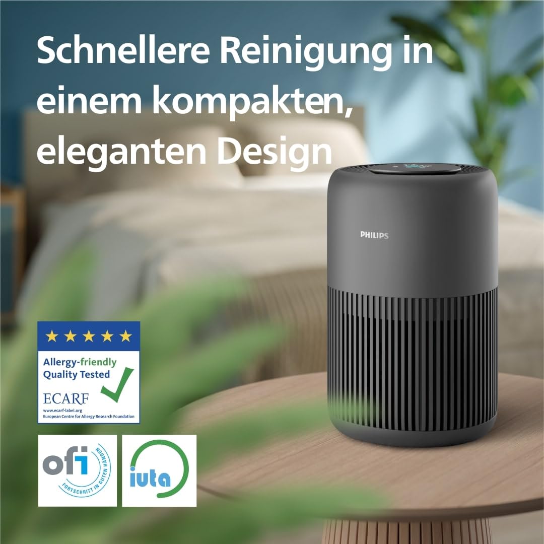 Philips Air Purifier 900 Series with HEPA NanoProtect + Activated Carbon Filter | Quiet, intelligent, and energy-efficient