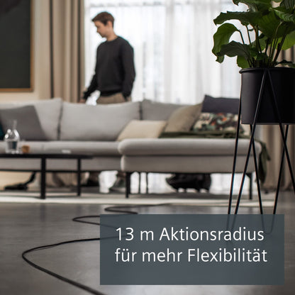Siemens vacuum cleaner VSQ5X1230 (Q5.0) with bag: 850W, Extremely quiet, hygiene filter