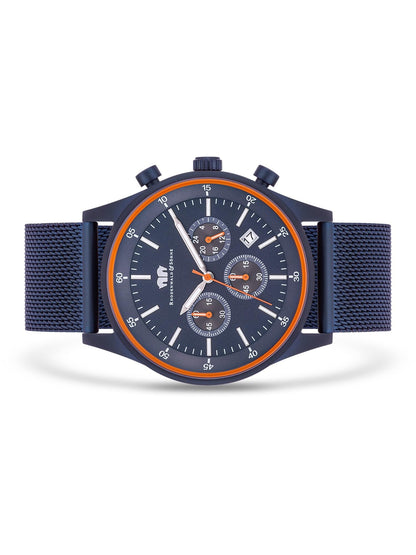 Rhodenwald &amp; Söhne Chronograph men's watch (10010358) with stainless steel bracelet