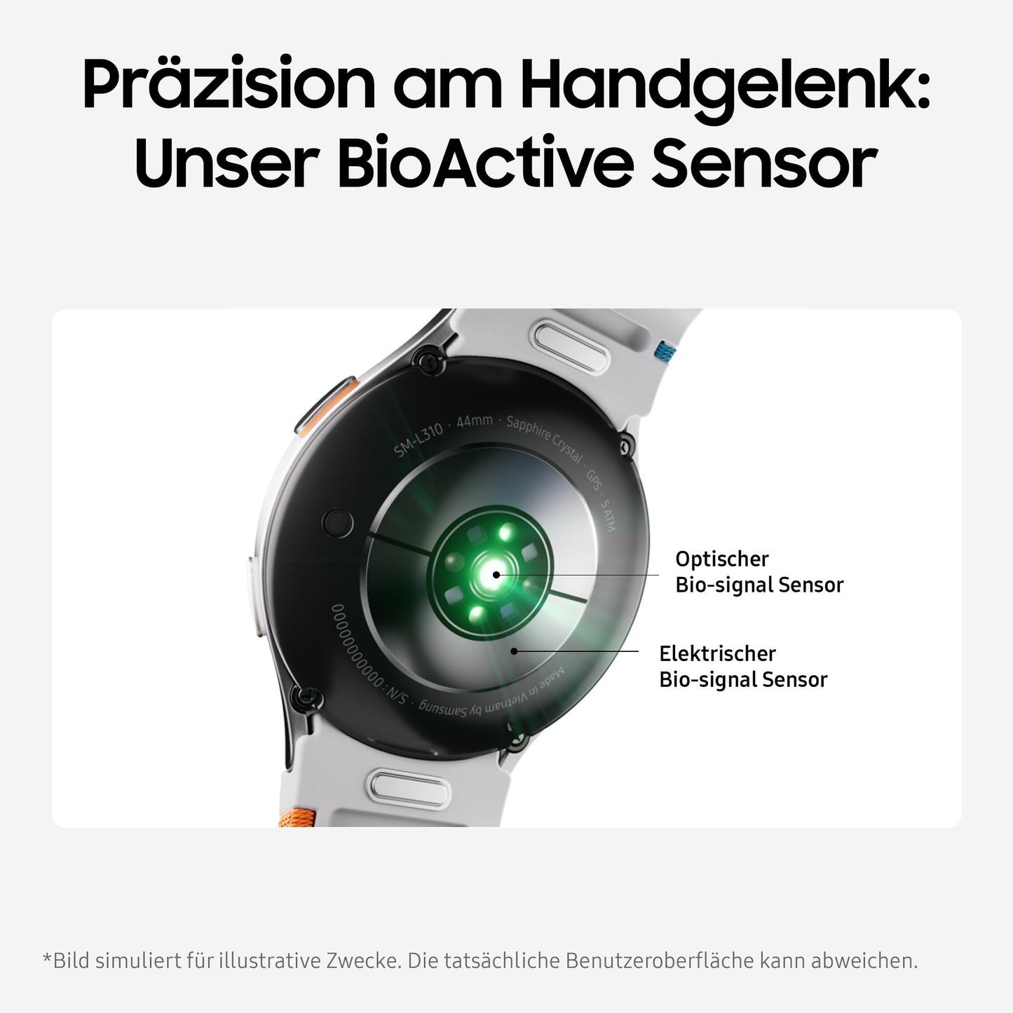 Samsung Galaxy Watch7 Smartwatch (40mm) inkl. 36 Monate Herstellergarantie