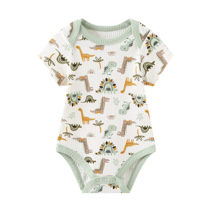 Kurzarm-Bodys für Jungen und Mädchen: Neugeborenen Geschenk-Set aus Baumwolle