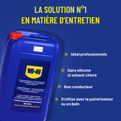 WD-40 Multifunktionsöl (25 Liter Kanister) für Werkstatt, Betrieb und Landwirtschaft