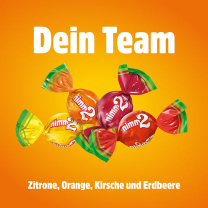 nimm2 Soft (1x 800g large pack): Filled chewable candies in four varieties with fruit juice and vitamins