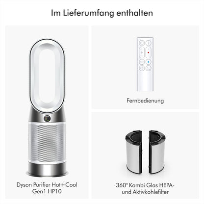 Dyson Purifier Hot+Cool 'Gen1 HP10' air purifier with heating and cooling function