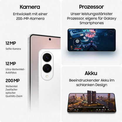 Samsung Galaxy S25 Edge mit Galaxy AI: 12GB RAM, 512GB Speicher, 200-MP-Kamera
