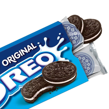 OREO Original (12x 176g): Knuspriger Kakao Doppelkeks gefüllt mit Crème-Füllung