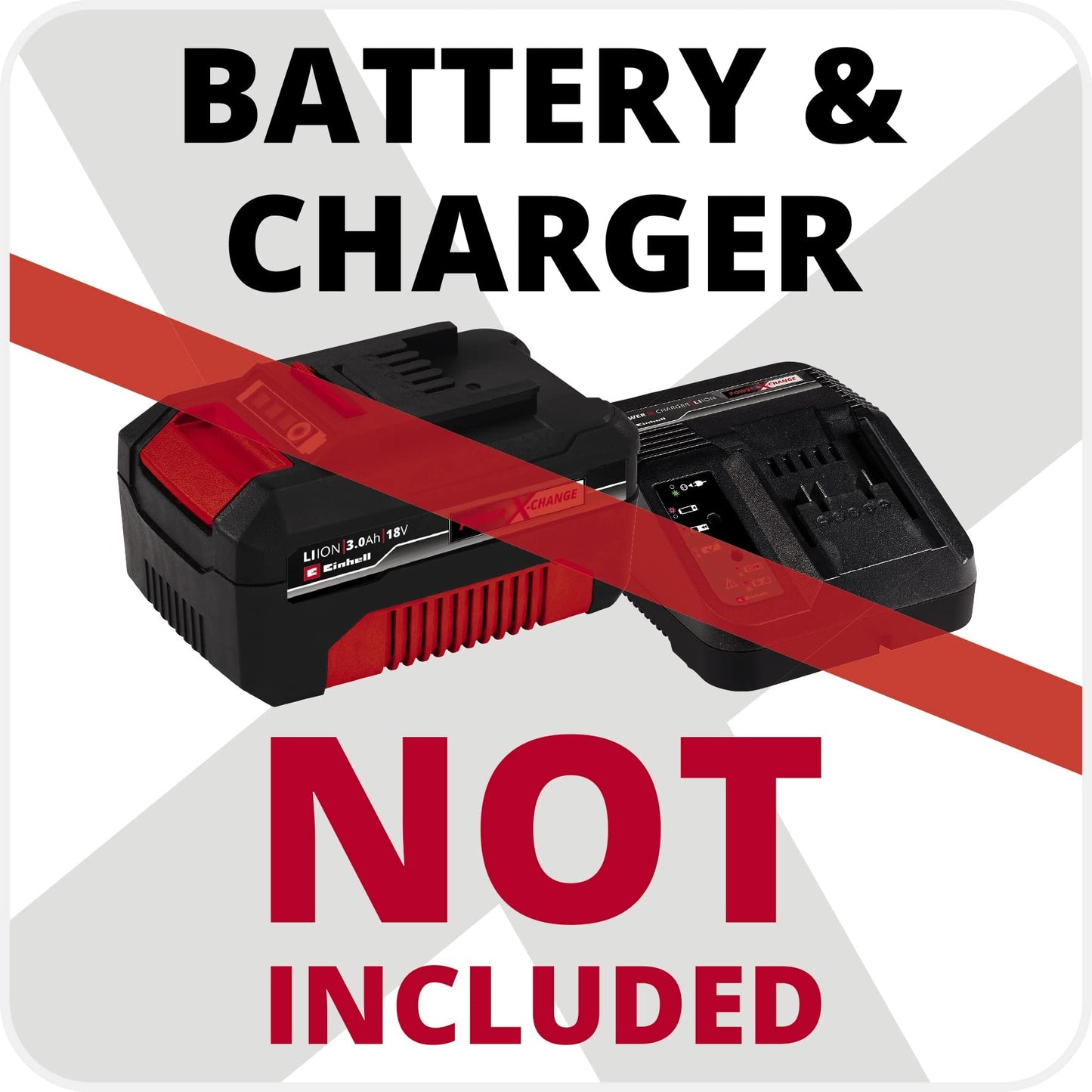 Einhell Akku-Gras- und Strauchschere (GC-CG 18) Li-Solo Power X-Change ohne Akku