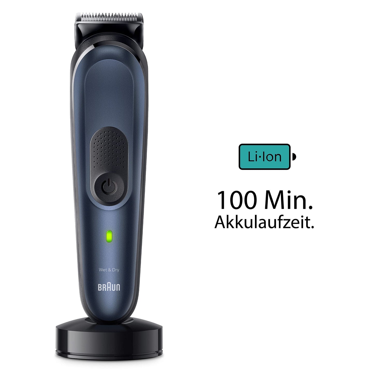 BRAUN (MGK7410) All-In-One Bartpflege Bodygroomer-Set mit Nasenhaartrimmer: Wasserdicht