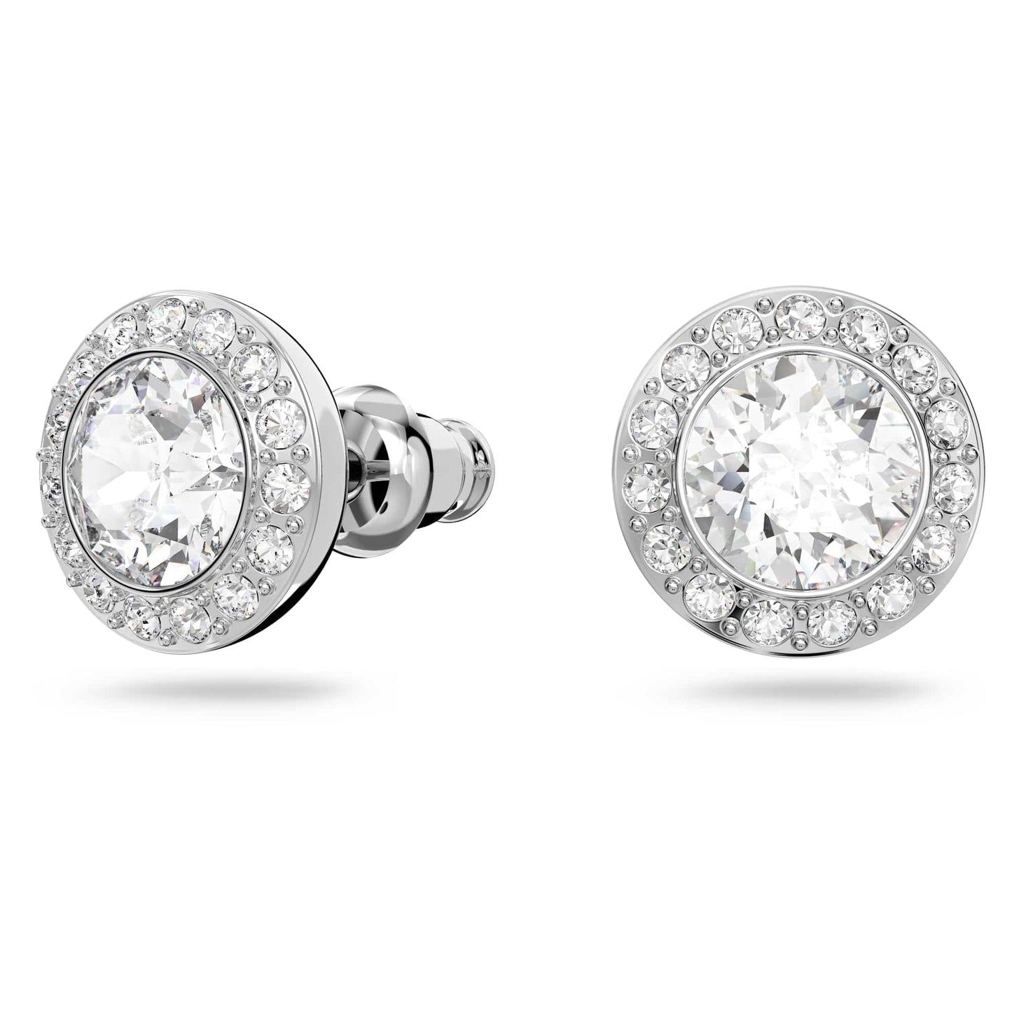 Swarovski 'Una Angelic' jewelry set: elegance in crystal and rhodium