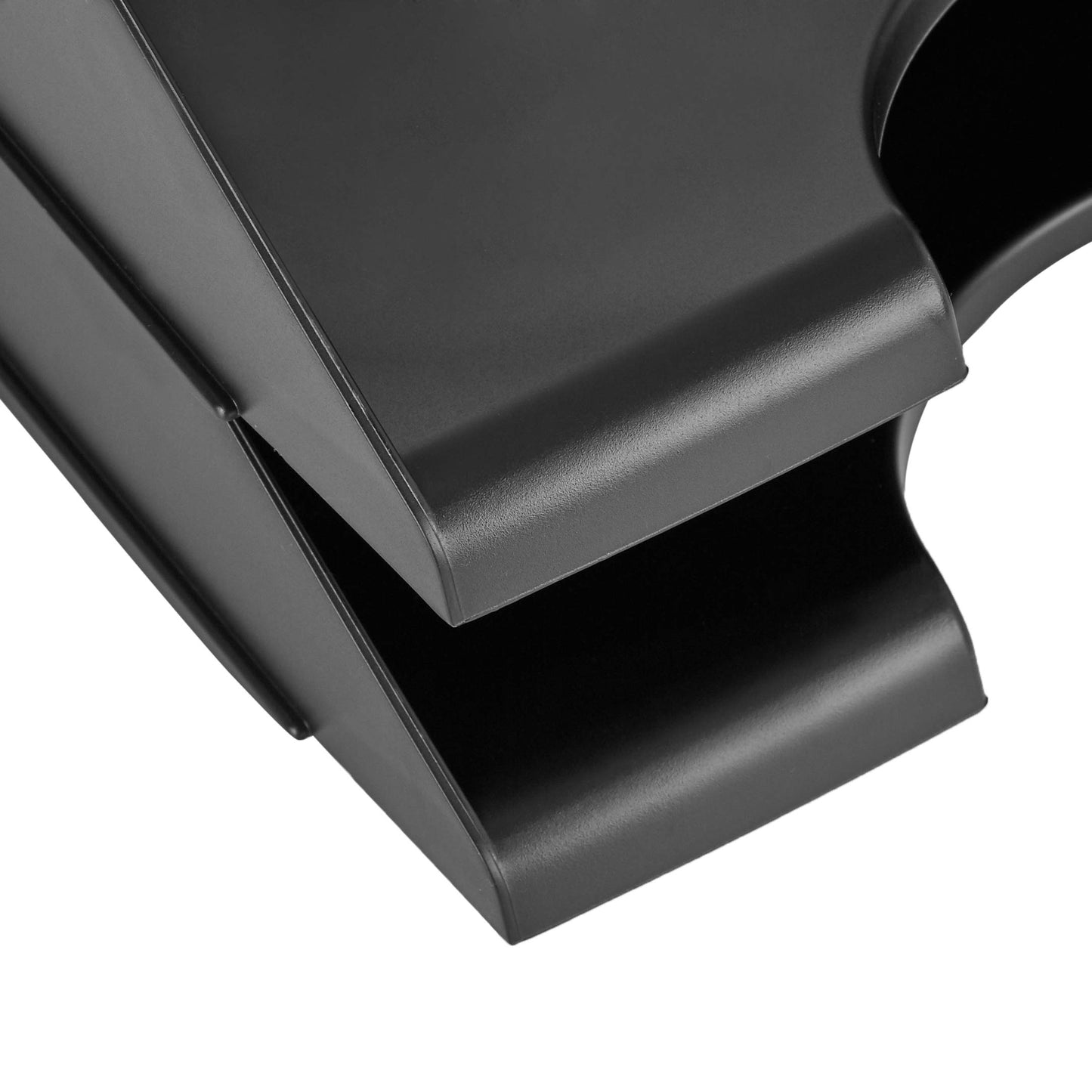 Amazon Basics (2er-Set) stapelbarer Schreibtisch- Briefablagen in Schwarz