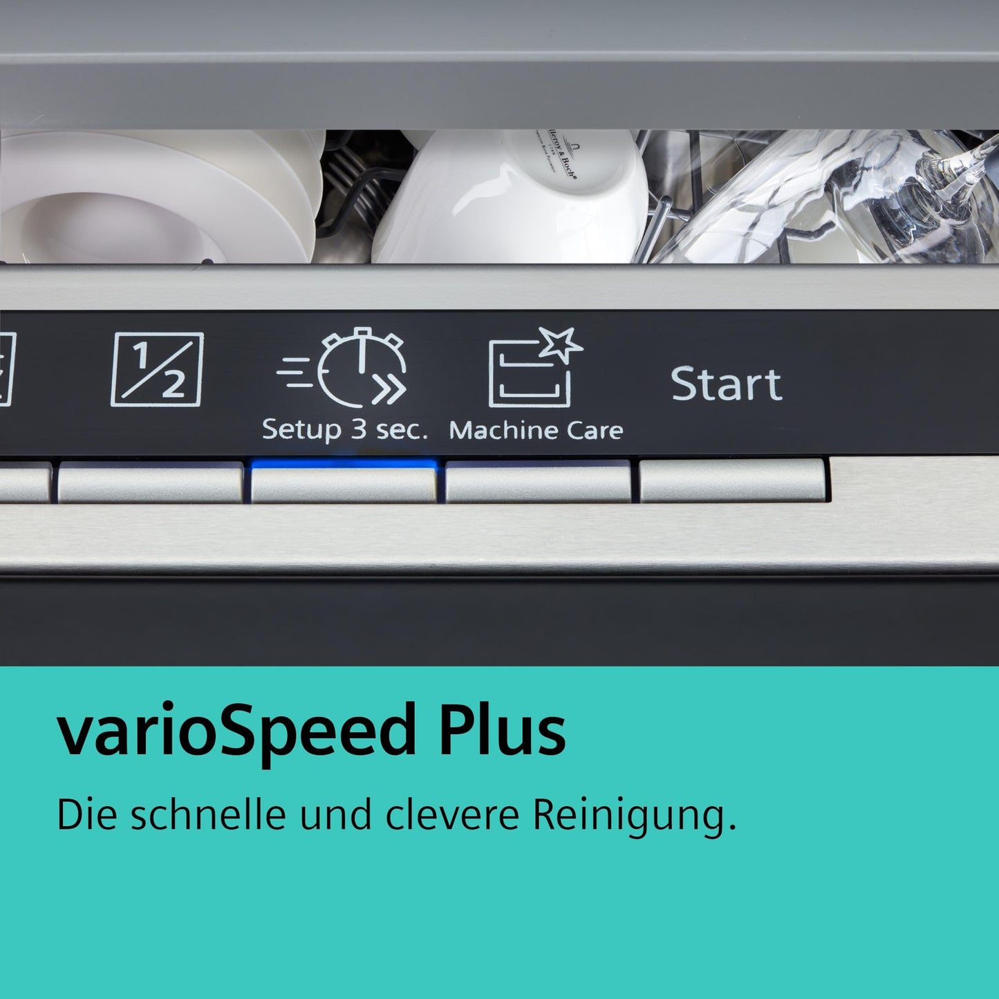 SIEMENS (SN53HS10TE iQ300) Geschirrspüler | Home Connect,  iQdrive Motor