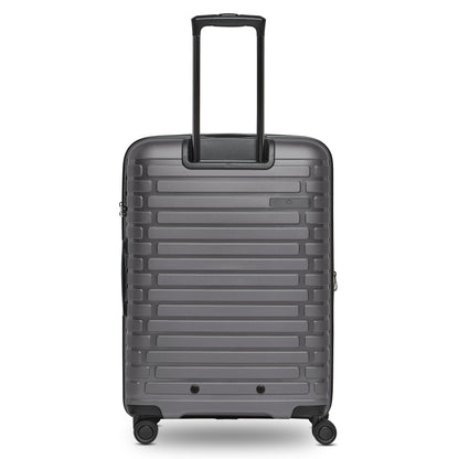 PACTASTIC Hartschalen Reisekoffer-Set (3-teilig) mit Dehnfalte & TSA-Schloss