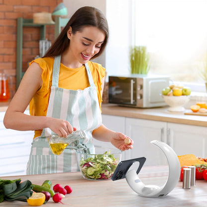 3-in-1 Ladestation mit RGB-Licht für iPhone, Watch & AirPods