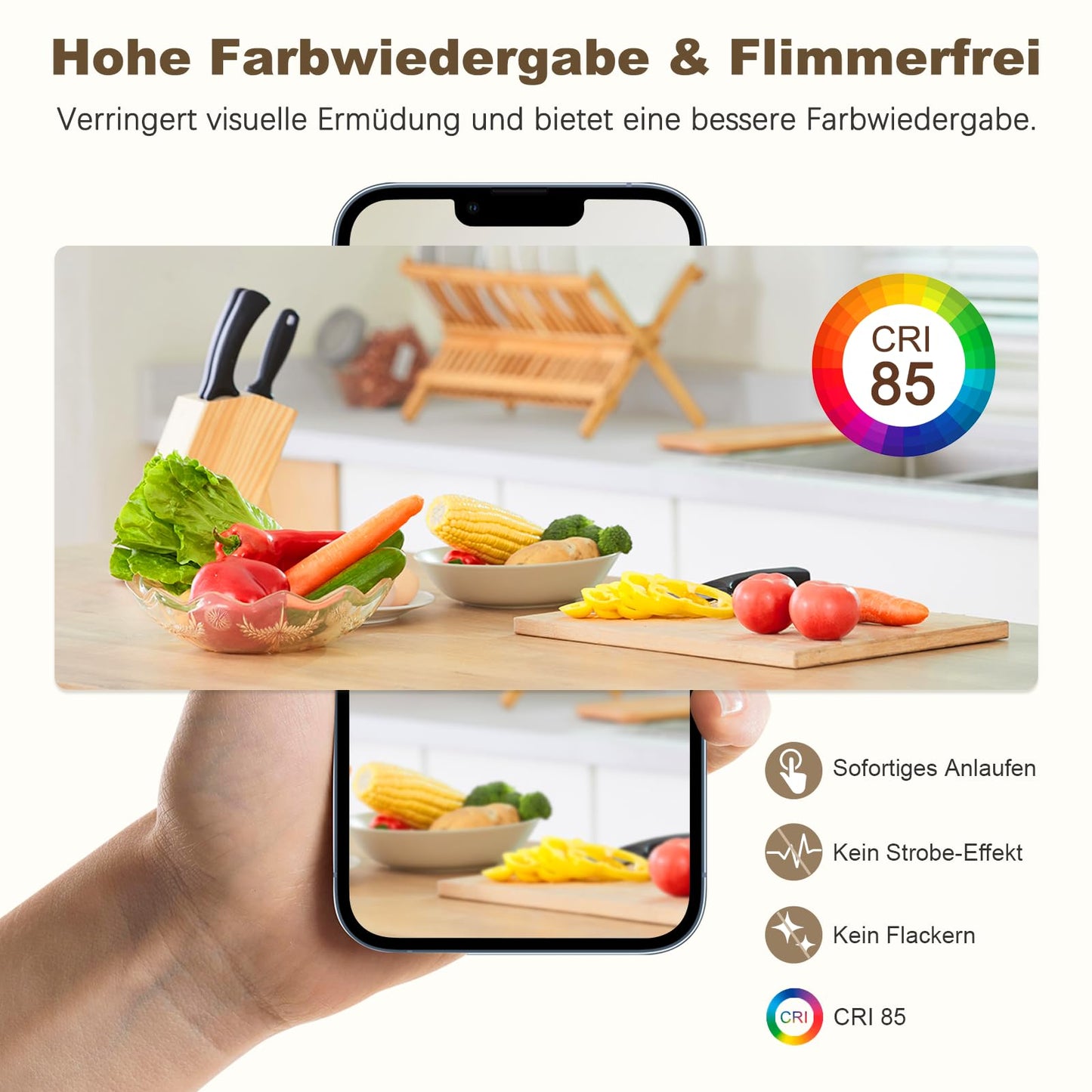 DiCUNO G9 LED-Leuchtmittel 3W (Warmweiß 2700K): Nicht Dimmbar - 6er Pack