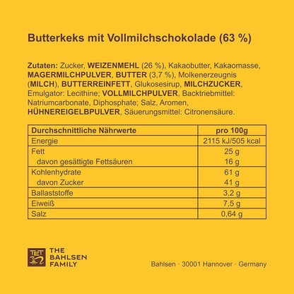 LEIBNIZ Choco Vollmilch (12er-Pack): Knusprige Butterkekse eingebettet in zarte Milchschokolade