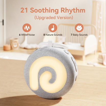 Dreamegg D11 Baby Sleep Aid: 21-Sound Machine, USB Rechargeable