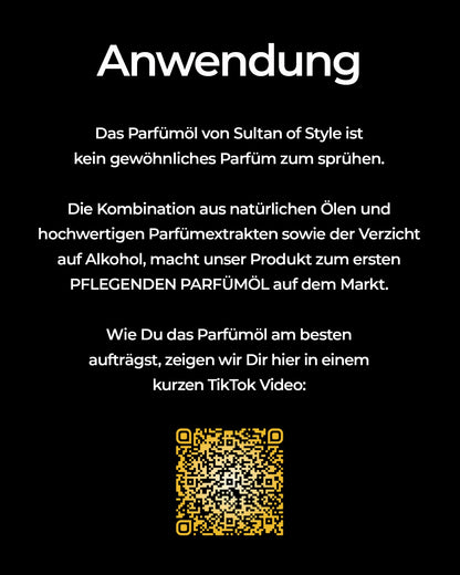 Sultan of Style 'Pure Alpha' Parfum Oil Herren | Würziger & Frischer Duft: 100% Alkoholfrei