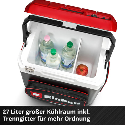 Einhell Akku-Kühlbox TE-COL 18/27 Li-Solo Power X-Change inkl. Taschen