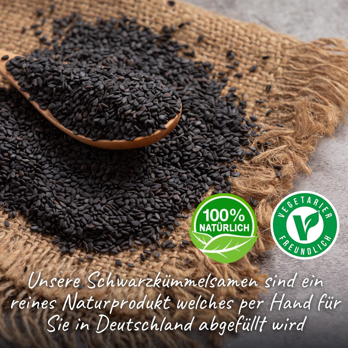 Schwarzkümmel ganze Samen (500g): Nigella Sativa, der Allrounder in Ihrer Küche