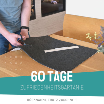 FilterBase® Aktivkohlefilter für Dunstabzugshaube (2er Pack - 57x47cm): Filtermatte zuschneidbar
