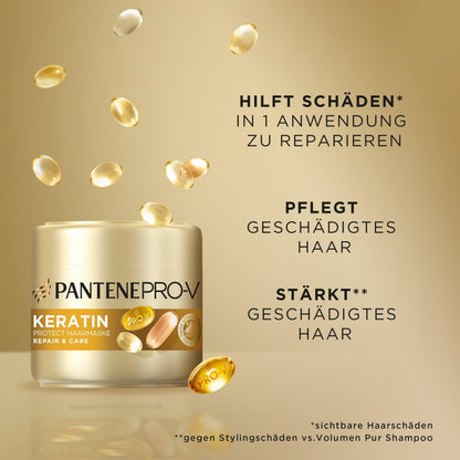 Pantene Pro-V XL Repair & Care Keratin Protect Haarmaske (500ml) mit Pro-V Formel & Active Nutri-Plex