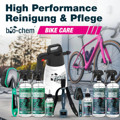 bio-chem All-in-One Fahrrad-Reinigungsset 'PROFI' (7-teilig): Effektiv, Materialschonend