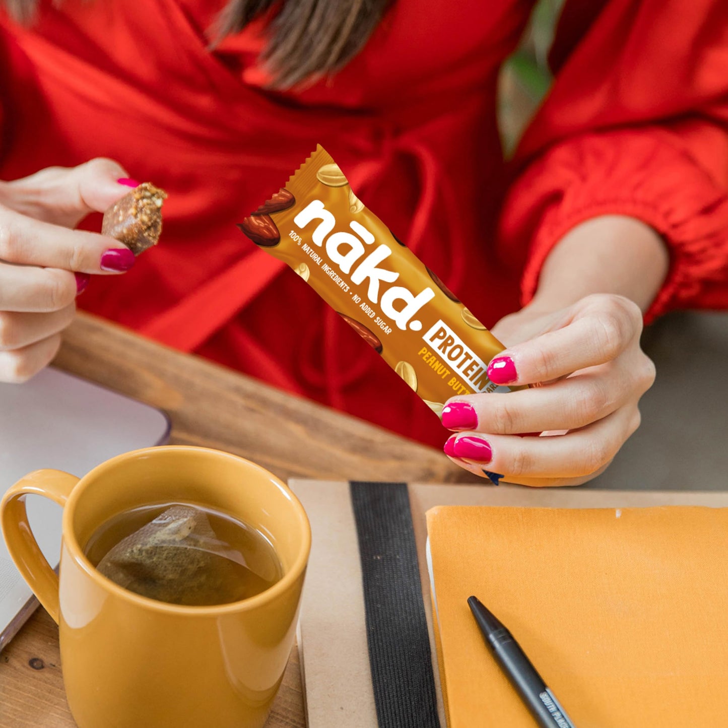Nākd. Protein Bar Variety Pack (16 x 45g) | No Added Sugar, Vegan