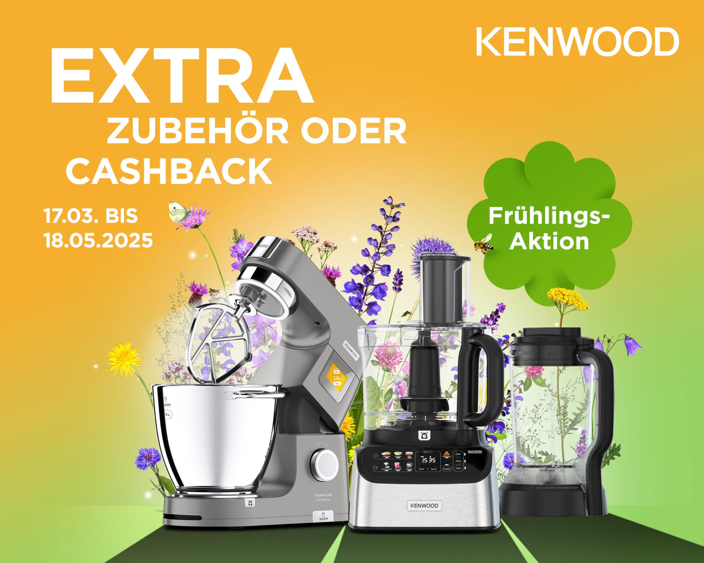 Kenwood 2-in-1 Compact MultiPro OneTouch (FDM73.480SS): Integrated scale, 1000W (Silver)