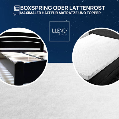 LILENO HOME Matratzen Anti-Rutsch Matte für Lattenrost: Dünne Unterlage für Matratze, Waschbar