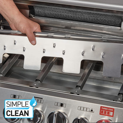 Enders® 'MONROE PRO 3-TURBO' Gasgrill: PanoVision Sicht, SWITCH GRID, SIMPLE CLEAN