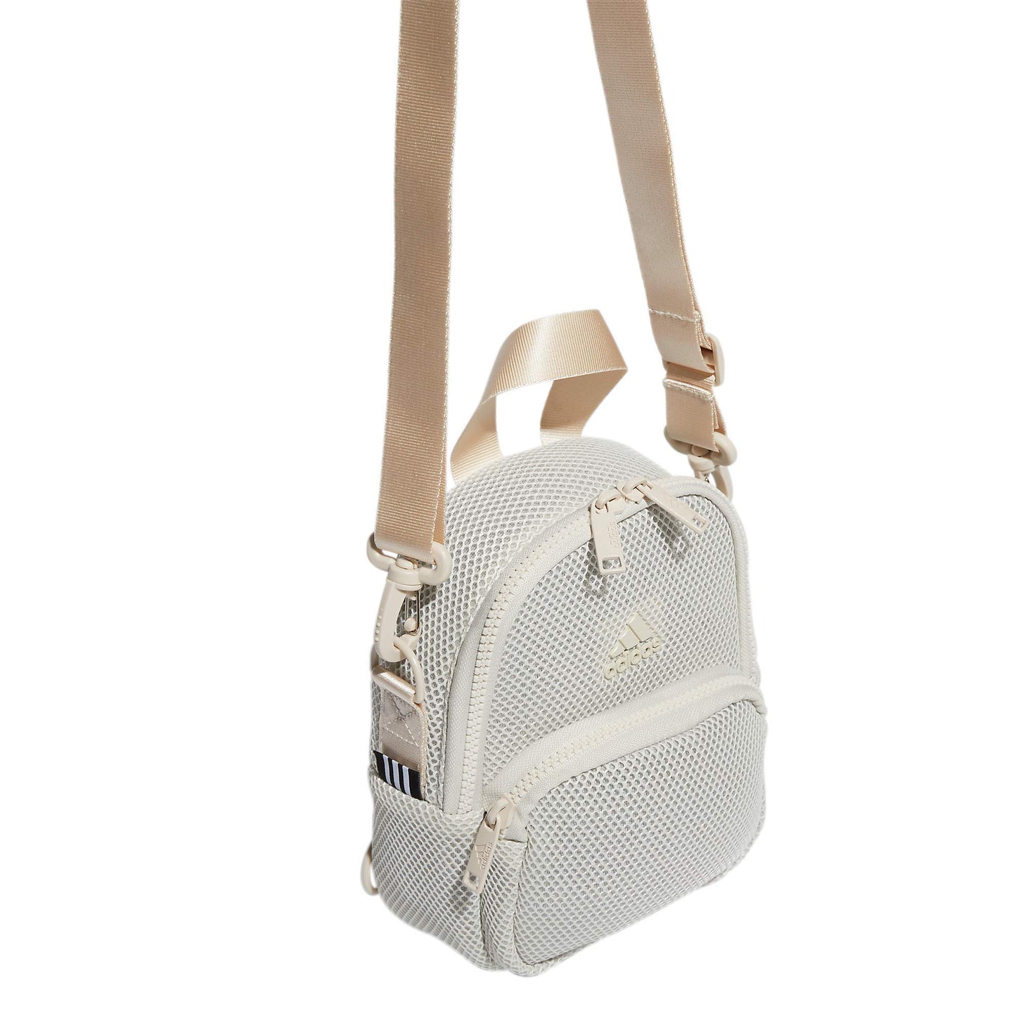 adidas 2-in-1 Damen Airmesh Hybrid Mini-Rucksack mit Premium Reißverschluss