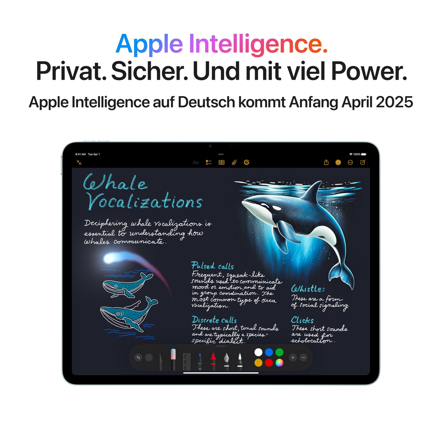 Apple iPad Air 11" mit M3 Chip: Apple Intelligence, Liquid Retina Display, 128GB - WLAN 6E