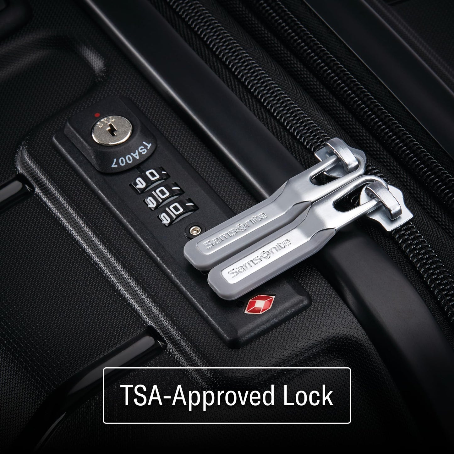 SAMSONITE 'Freeform Hardside' Hartschalen Reisekoffer: Erweiterbar mit Doppeldrehrollen